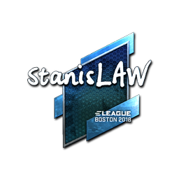 Sticker | stanislaw (Foil) | Boston 2018