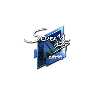 Sticker | ScreaM (Foil) | Boston 2018