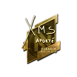 Sticker | xms (Gold) | Boston 2018