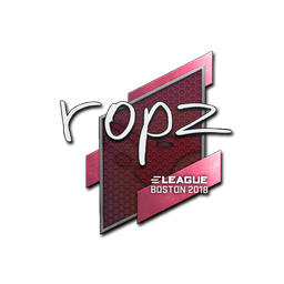 Sticker | ropz | Boston 2018
