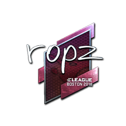Sticker | ropz (Foil) | Boston 2018