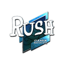 Sticker | RUSH (Foil) | Boston 2018
