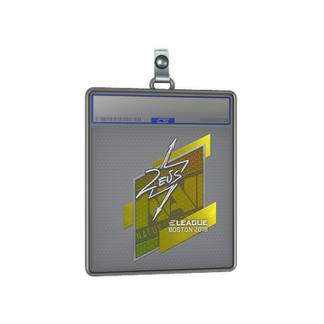 Sticker Slab | Zeus | Boston 2018