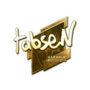 Sticker | tabseN (Gold) | Boston 2018