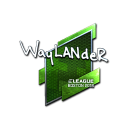 Sticker | wayLander (Foil) | Boston 2018