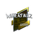 Sticker | waterfaLLZ (Foil) | Boston 2018