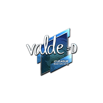 Sticker | v4lde (Foil) | Boston 2018