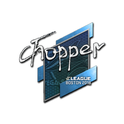 Sticker | chopper | Boston 2018