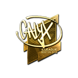 Sticker | Calyx (Gold) | Boston 2018