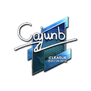 Sticker | cajunb (Foil) | Boston 2018