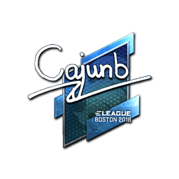 Sticker | cajunb (Foil) | Boston 2018