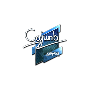 Sticker | cajunb (Foil) | Boston 2018