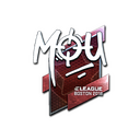 Sticker | mou (Foil) | Boston 2018