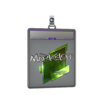 Sticker Slab | markeloff (Foil) | Boston 2018