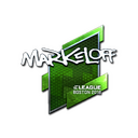 Sticker | markeloff (Foil) | Boston 2018