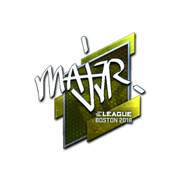 Sticker | MAJ3R (Foil) | Boston 2018