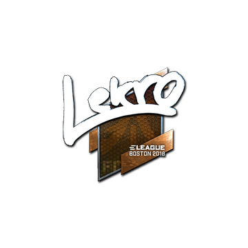 Sticker | Lekr0 (Foil) | Boston 2018