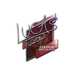 Sticker | LUCAS1 (Foil) | Boston 2018