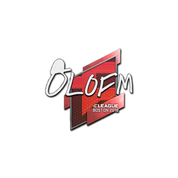 Sticker | olofmeister | Boston 2018