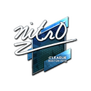 Sticker | nitr0 (Foil) | Boston 2018
