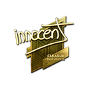 Sticker | innocent (Gold) | Boston 2018