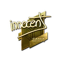 Sticker | innocent (Gold) | Boston 2018