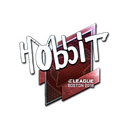 Sticker | Hobbit (Foil) | Boston 2018