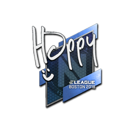 Sticker | Happy | Boston 2018