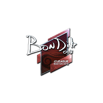 Sticker | bondik (Foil) | Boston 2018