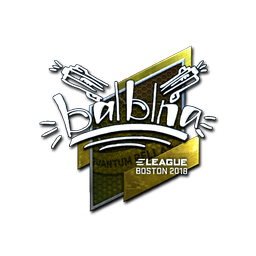Sticker | balblna (Foil) | Boston 2018