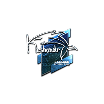 Sticker | keshandr (Foil) | Boston 2018