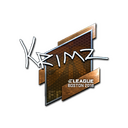 Sticker | KRIMZ (Foil) | Boston 2018