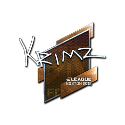Sticker | KRIMZ (Foil) | Boston 2018