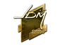 Sticker | jdm64 (Gold) | Boston 2018
