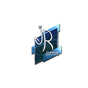 Sticker | jR (Foil) | Boston 2018