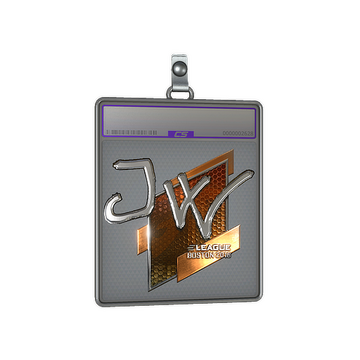 Sticker Slab | JW (Foil) | Boston 2018