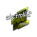 Sticker | electronic (Foil) | Boston 2018