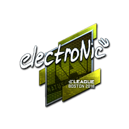 Sticker | electronic (Foil) | Boston 2018