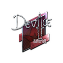 Sticker | device (Foil) | Boston 2018