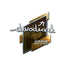 Sticker | devoduvek (Foil) | Boston 2018