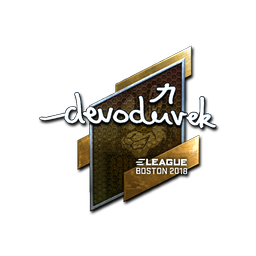 Sticker | devoduvek (Foil) | Boston 2018