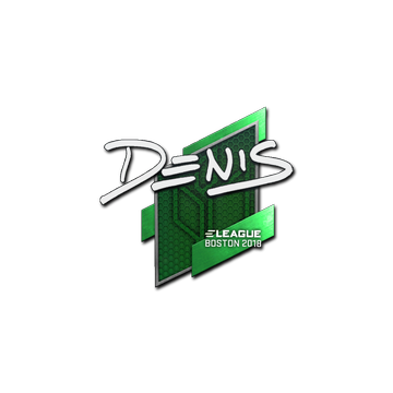 Sticker | denis | Boston 2018