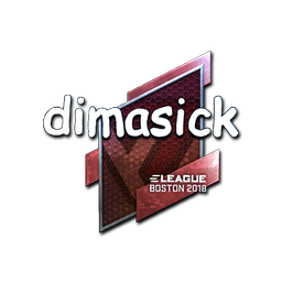 Sticker | dimasick (Foil) | Boston 2018