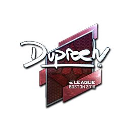 Sticker | dupreeh (Foil) | Boston 2018