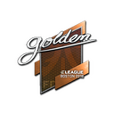 Sticker | Golden | Boston 2018