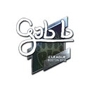 Sticker | gob b (Foil) | Boston 2018