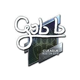 Sticker | gob b (Foil) | Boston 2018