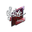 Sticker | gla1ve (Foil) | Boston 2018