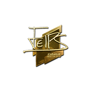 Sticker | felps (Gold) | Boston 2018