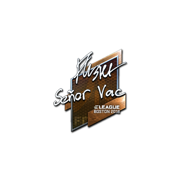 Sticker | flusha (Foil) | Boston 2018